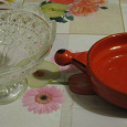 Отдается в дар Посуда: вазочка и сковородка