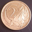 Отдается в дар 2 цента Австралия 1966 год