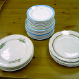 Отдается в дар Много посуды: тарелки (4 фото). Часть 1