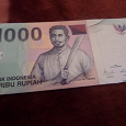 Отдается в дар Бона Индонезия 1000 рупий 2009 год