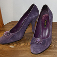 Отдается в дар фиолетовые туфли р.37