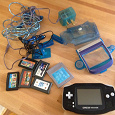 Отдается в дар Game Boy advance + игры