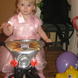 Отдается в дар детский мотоцикл электронный.
