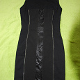Отдается в дар Платье черное с молниями 40-42(XS)