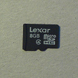 Отдается в дар Карта памяти microSD аж 8!!! гиг