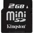 Отдается в дар карта памяти miniSD 2 гб