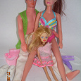 Отдается в дар Куклы, Барби, Кен и 1 малышка.