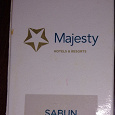 Отдается в дар Мыло из гостиницы «Majesty» в Турции