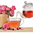 Отдается в дар Чай с лепестками роз