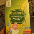 Отдается в дар Heinz каша кукурузная