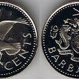 Отдается в дар Барбадос 10 центов 1996 год