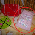 Отдается в дар Сумка розовая «Hello Kitty»