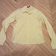 Отдается в дар Рубашка желтая, размер 42