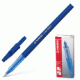 Отдается в дар Ручка шариковая STABILO «Liner», корпус синий, толщина письма 0,3 мм, синяя