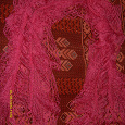 Отдается в дар розовый ажурный шарфик