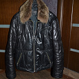 Отдается в дар Куртка мужская «евро зима» из натуральной кожи BISONпр-во Италия