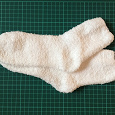 Отдается в дар Белые махровые носки