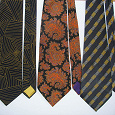 Отдается в дар Мужские галстуки, винтаж (70-е гг)