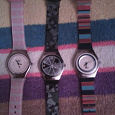 Отдается в дар Женские наручные часики Swiss Watch, 3 штуки в разные руки :)