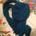 Отдается в дар Вязанный шарф с беретом