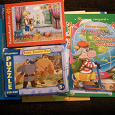 Отдается в дар Детские книжки+пазлы