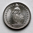 Отдается в дар Монета 2Fr. 2007: два швейцарских франка.