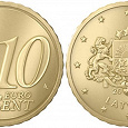 Отдается в дар 10 Евро Цента Латвия