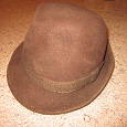 Отдается в дар Любителям старины. Винтажная шляпка 50х-60х годов прошлого века, размер 56