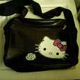 Отдается в дар Черная сумка с Hello Kitty