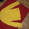Отдается в дар Пиджак желтый, плотный хлопок, размер 46-48