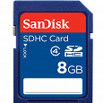 Отдается в дар SD 8Gb карта памяти