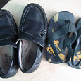 Отдается в дар детская обувь на мальчика (размер 25-26 и 22)