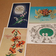 Отдается в дар Советские открытки с тематикой «С Днем Рождения»