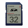 Отдается в дар SD Memory Card Canon SDS-32M