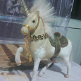 Отдается в дар любимая игрушка дества лошадка единорог