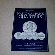 Отдается в дар Планшет Warman's для монет 25 центов США, серия «Национальные парки Америки». Производство «Warman», США