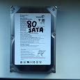 Отдается в дар Жесткий диск 80 GB SATA