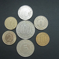Отдается в дар 7 монет Югославии