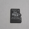 Отдается в дар Карта памяти Micro SD 1gb Kingston.