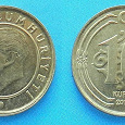 Отдается в дар Монета Турция 10 курушей (2011)