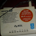 Отдается в дар WI-FI роутер ZYXEL KEENETIC 4G + 2 3G Модема