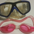 Отдается в дар Подводная маска и очки для плавания детские
