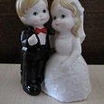 Отдается в дар Свадебная фарфоровая статуэтка-сувенир «Жених и невеста»