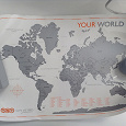Отдается в дар Карта мира для обозначения стран, где вы побывали