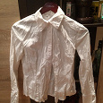 Отдается в дар Белая женская рубашка, размер S (42-44)