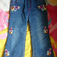 Отдается в дар Утепленные джинсы 104-110