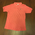 Отдается в дар Мужская футболка-поло Lacoste (оригинал) розового цвета