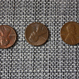 Отдается в дар 1 Cent: 1966, 1984, 1985гг. (3 монеты х 1 цент)