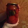 Отдается в дар помидоры маринованные +огурцы