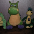 Отдается в дар Мягкие игрушки «Динозаврики»